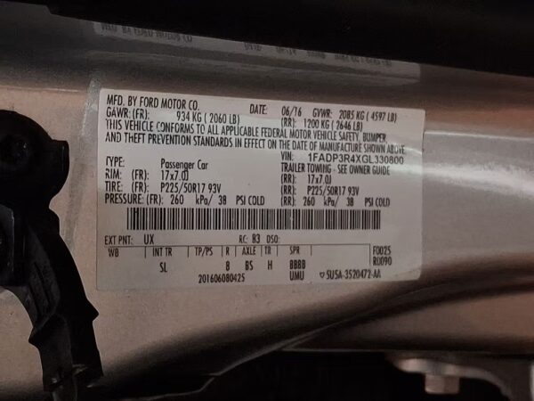 2016 Ford Focus Electric